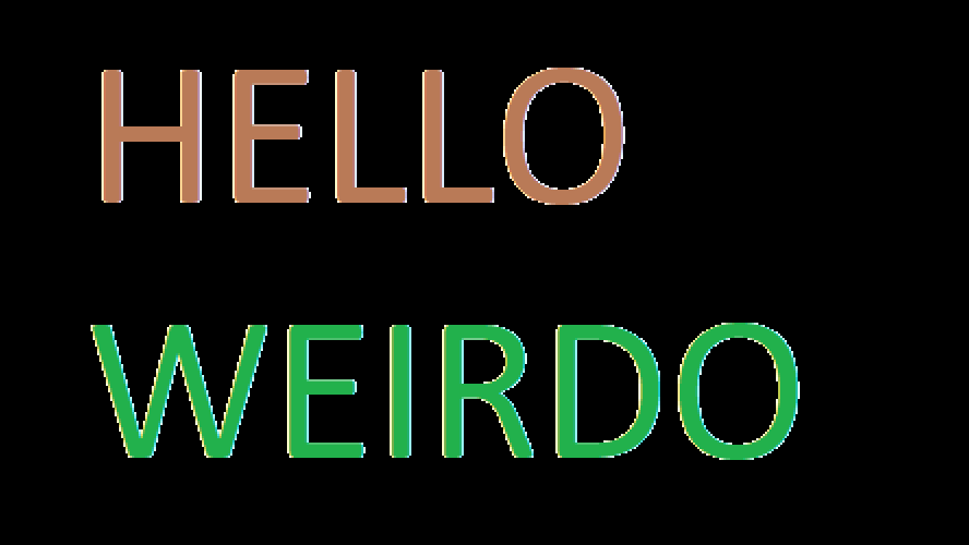 Games like Hello Weirdo