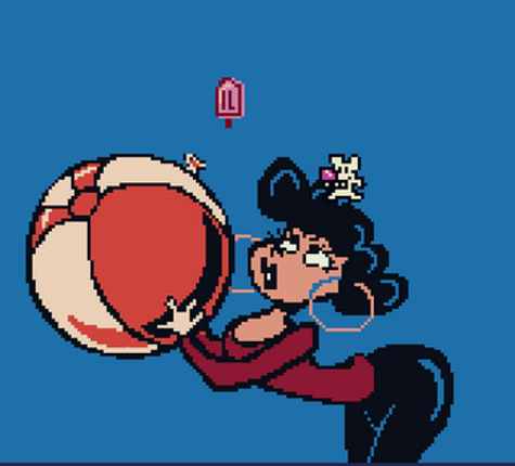 Rachel Beachball Mouse Image