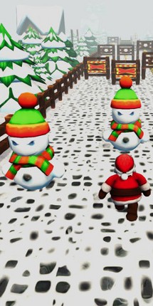 Winter Games : Santa jumping game screenshot