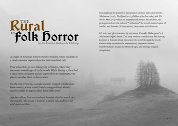 gothHoblin's Grimoire - Issue 3: Folk Horror Image