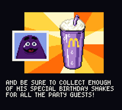 Grimace's Birthday Image