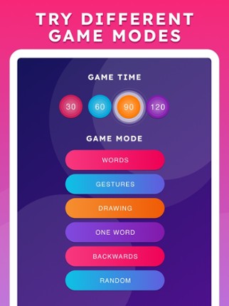 Hands up & Charades Game screenshot