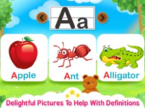 Learning ABCD: Teach Letters Image