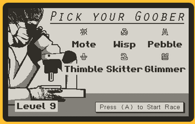 MicroGoobers Race Tests screenshot