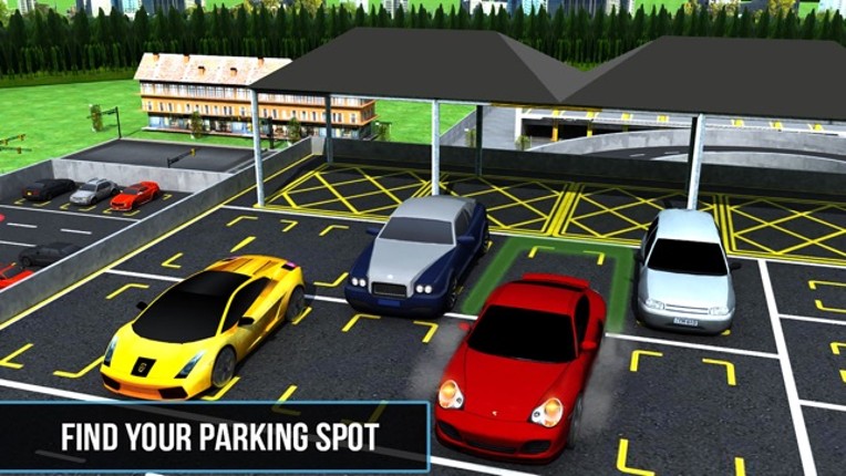 Multi-Level Supermarket Valet Car Parking 3D Sim screenshot
