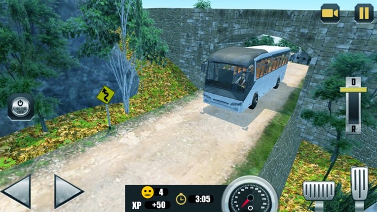 Offroad Bus Hill Transport Sim screenshot