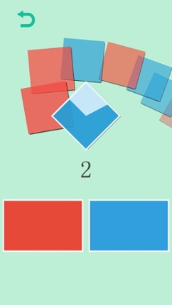 Red vs. Blue - Don't Tap Wrong The Color Tiles screenshot