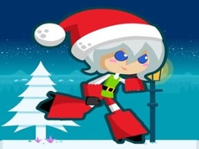 Santa Girl runner Image