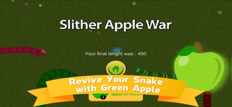 Snake Slither. Apple Eater War screenshot