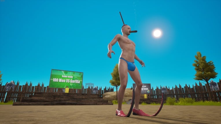 100 Men vs 1 Gorilla screenshot