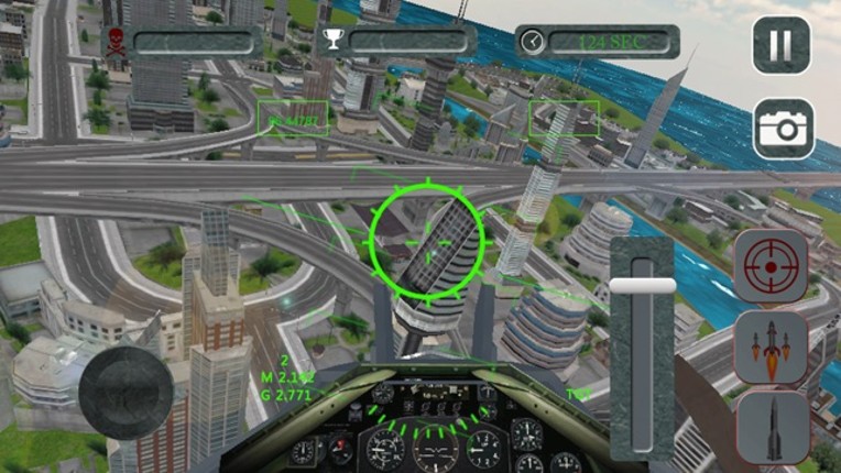 Airplane Jet Fighter 2017 screenshot