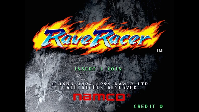Arcade Archives 2 Rave Racer Image