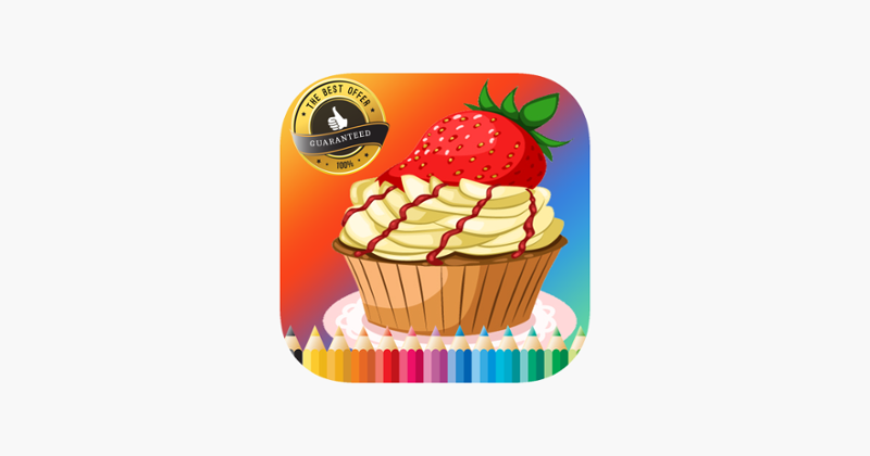 Bakery Cupcake Coloring Book Free Games for children age 1-10: Support your child's learning with drawing ideas, fun activities Image