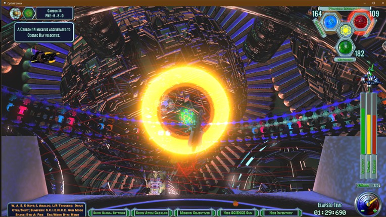 Cyclotronica screenshot