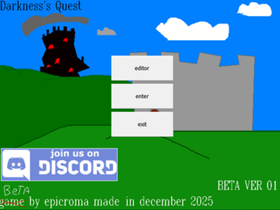 Darkness's quest (beta 01) Image