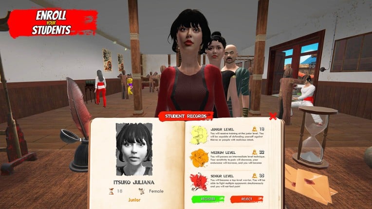 Fight School Simulator screenshot