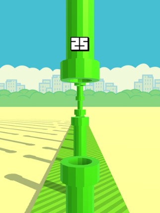 Flappy 3D - Bird's Eye View screenshot