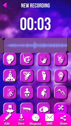 Funny Voice Changer – Download Free Ringtones and Modify Best Sound Effect.s screenshot