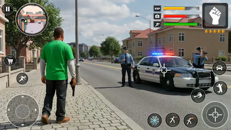 Grand City Thug Crime Games screenshot