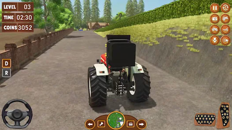Indian Tractor Game 3d Tractor screenshot