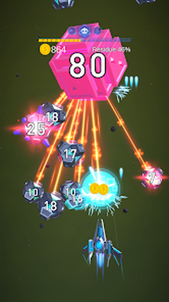 Dust Settle 3D - Galaxy Attack screenshot