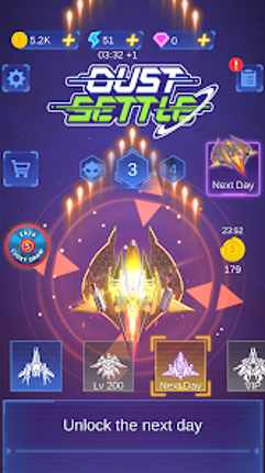 Dust Settle 3D - Galaxy Attack screenshot