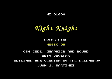Games like Night Knight C64