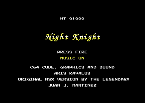 Night Knight C64 Image