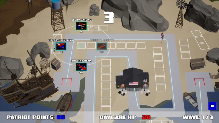 Illegal Alien Tower Defense screenshot