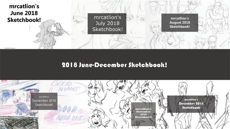 June-December 2018 Sketchbook! Image