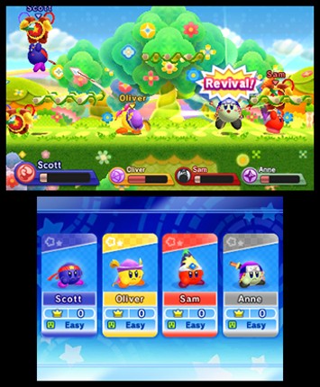 Kirby Fighters Deluxe screenshot