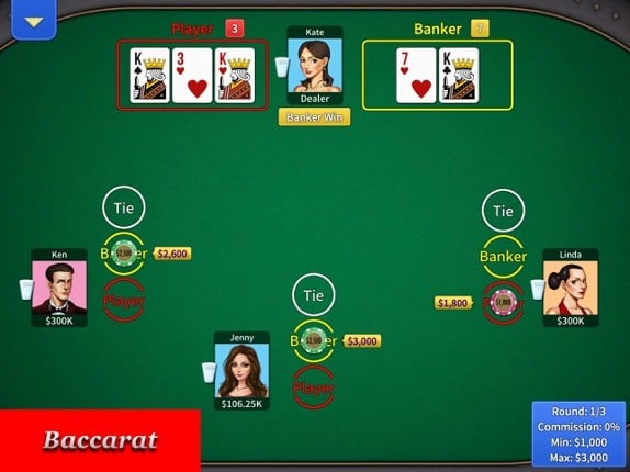 KK Casino Chinese Poker Online Image