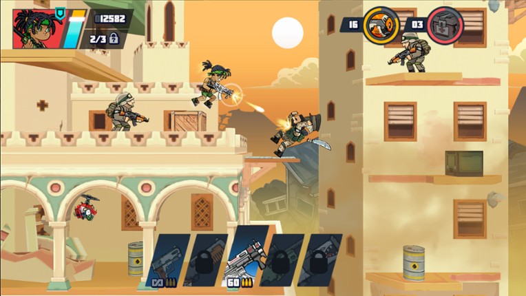 Metal Soldiers 3D Image