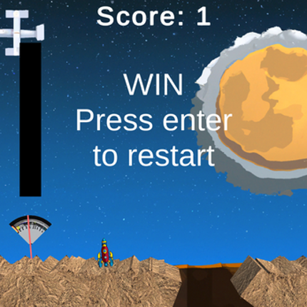 Orbital Oops (An AI-Generated Game) screenshot