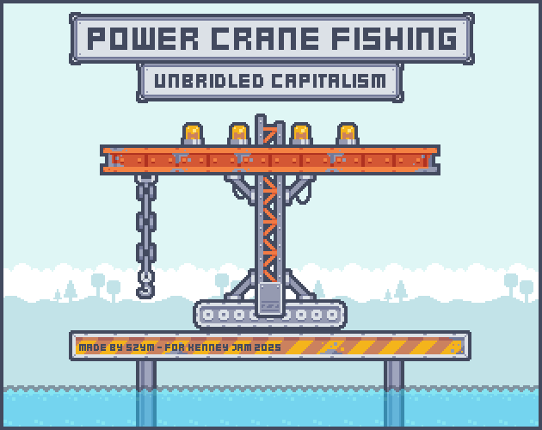 Power Crane Fishing Image