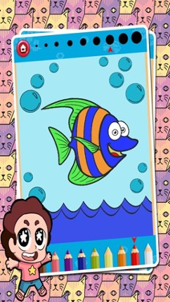 Sea Animals Coloring Pages screenshot