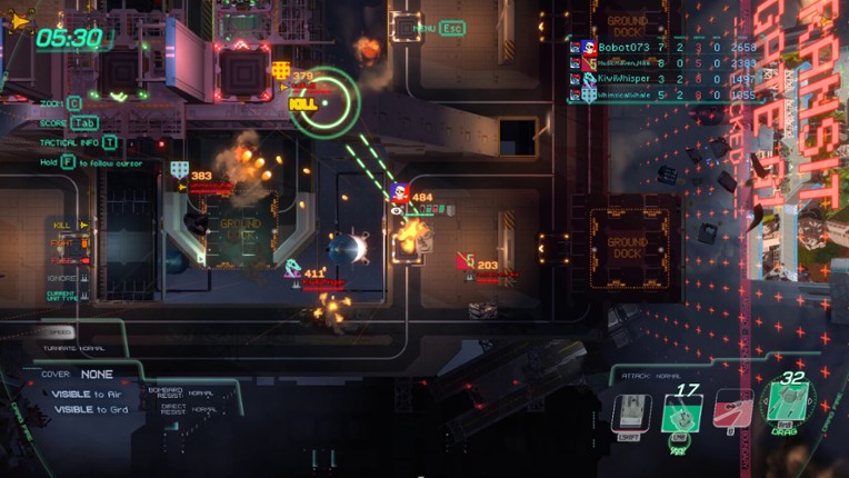 VERTICAL FIGHTERS screenshot