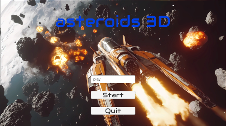 Asteroids 3D Image