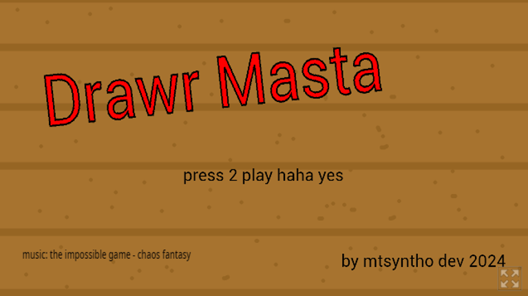 Drawr Masta Game Cover