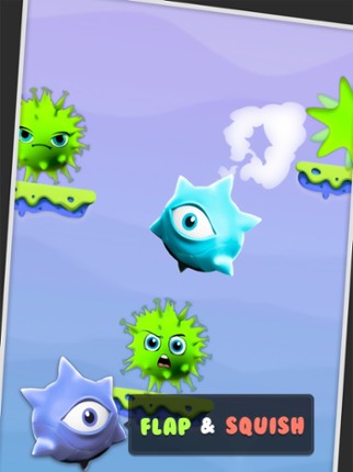 Flappy Squish - Bacteria Crush screenshot