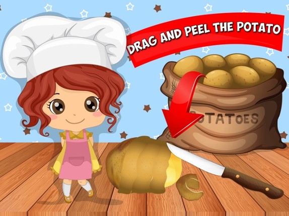French Fries Maker-Cook Eat &amp; Learn for kids screenshot