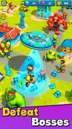 Aliens vs Zombies: Invasion screenshot