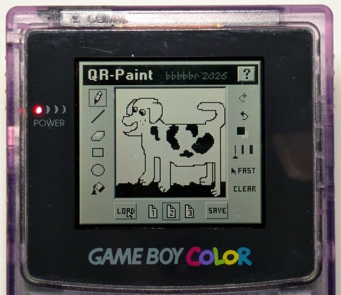 Games like Game Boy QR-Paint