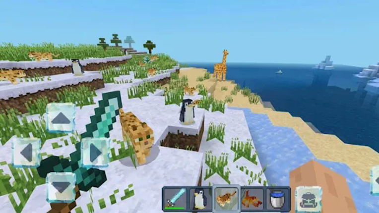 Ice Craft Game - Winter Block Image