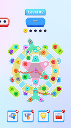 Nuts Out - Screw Jam Puzzle screenshot