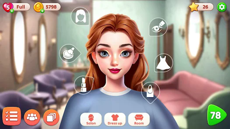Dream Makeover - Match 3 Games screenshot
