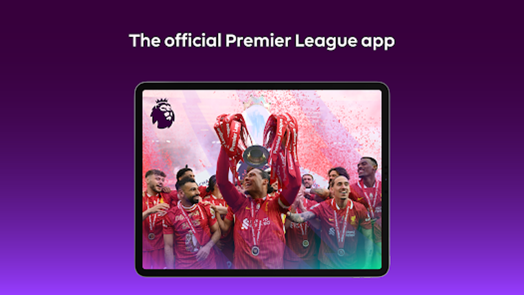 Official Premier League App screenshot