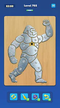 Take Off Bolts: Screw Puzzle Image