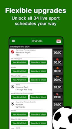 Live Football on TV screenshot