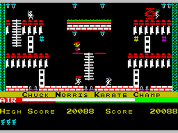 Manic Pietro (ZX Spectrum) screenshot